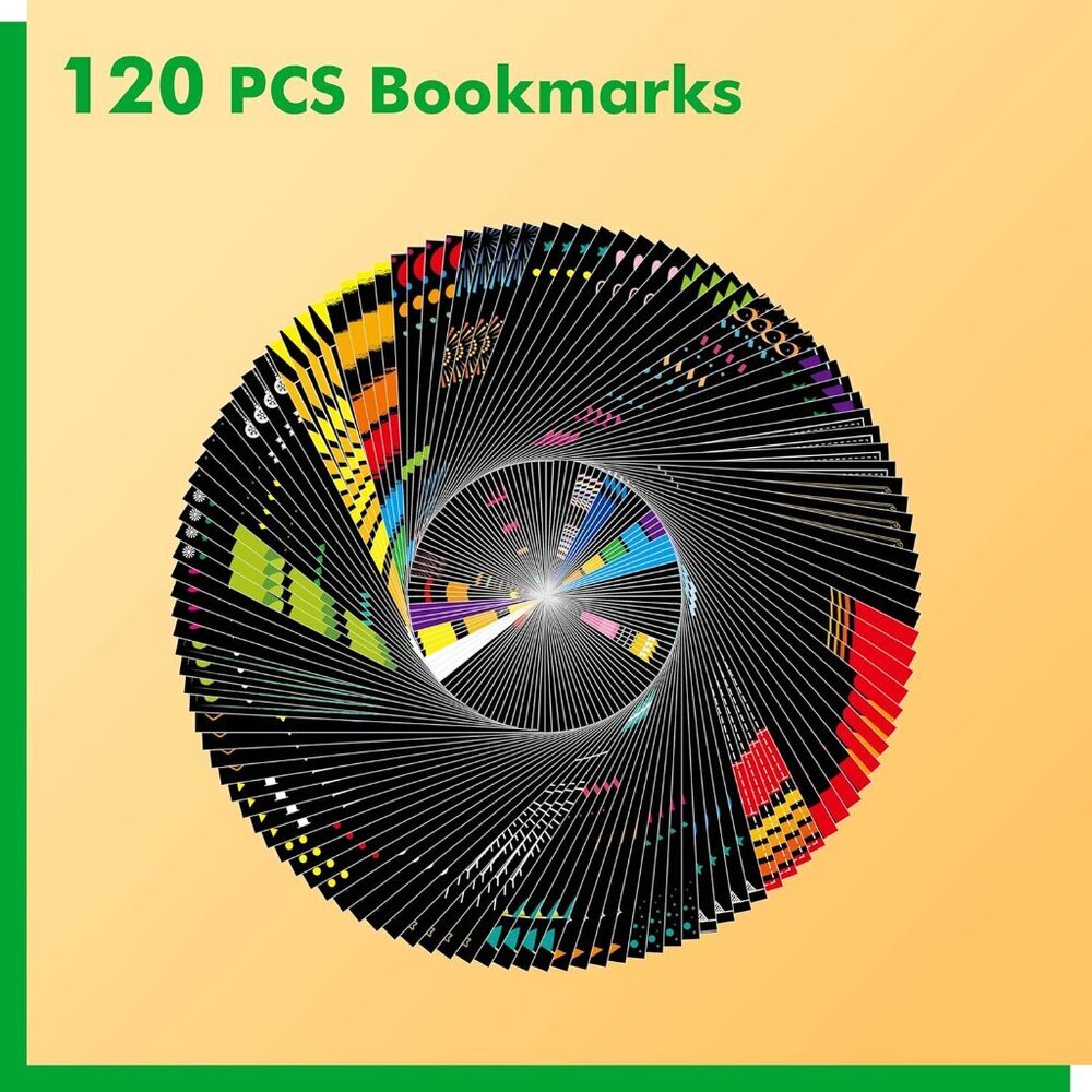 120 PCS Motivational Bookmarks, 30 Designs Double Sided Printing Paper Bookmarks - Picture 4 of 8